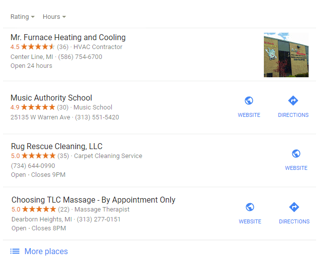 Google review management Michigan
