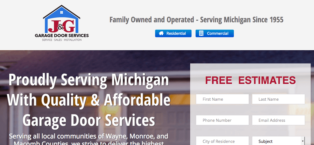 J & G Garage Door Services